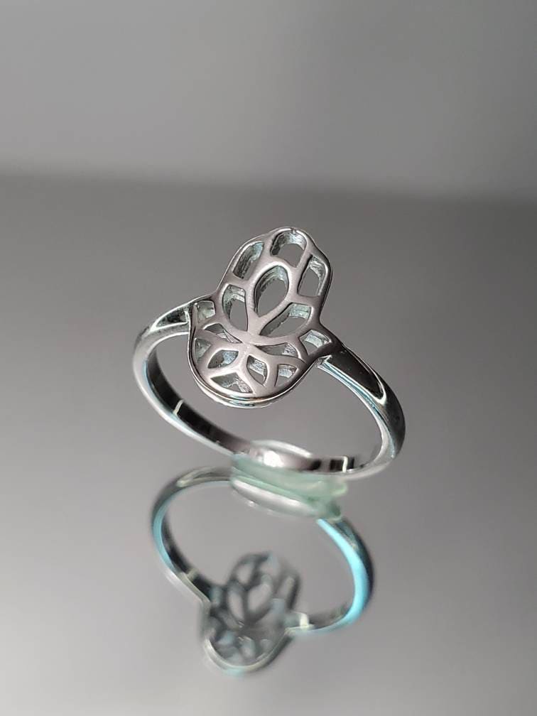 Hand Hamsa Ring