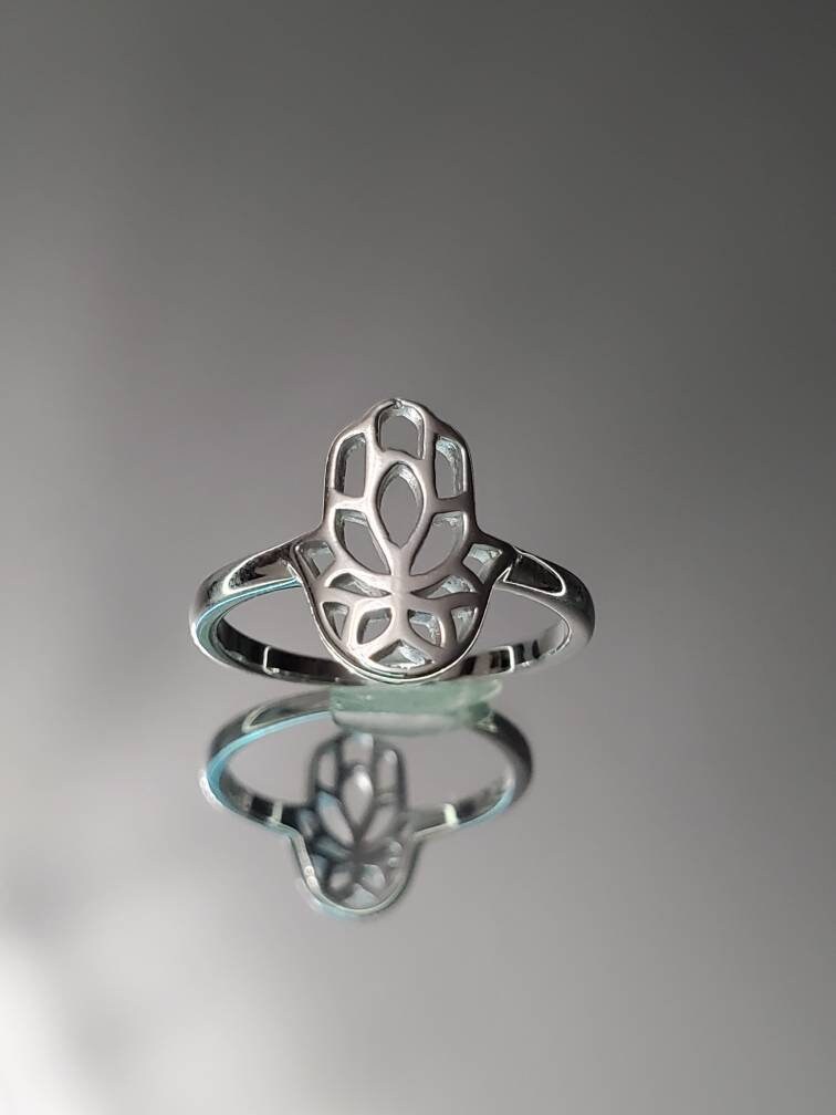 Hand Hamsa Ring