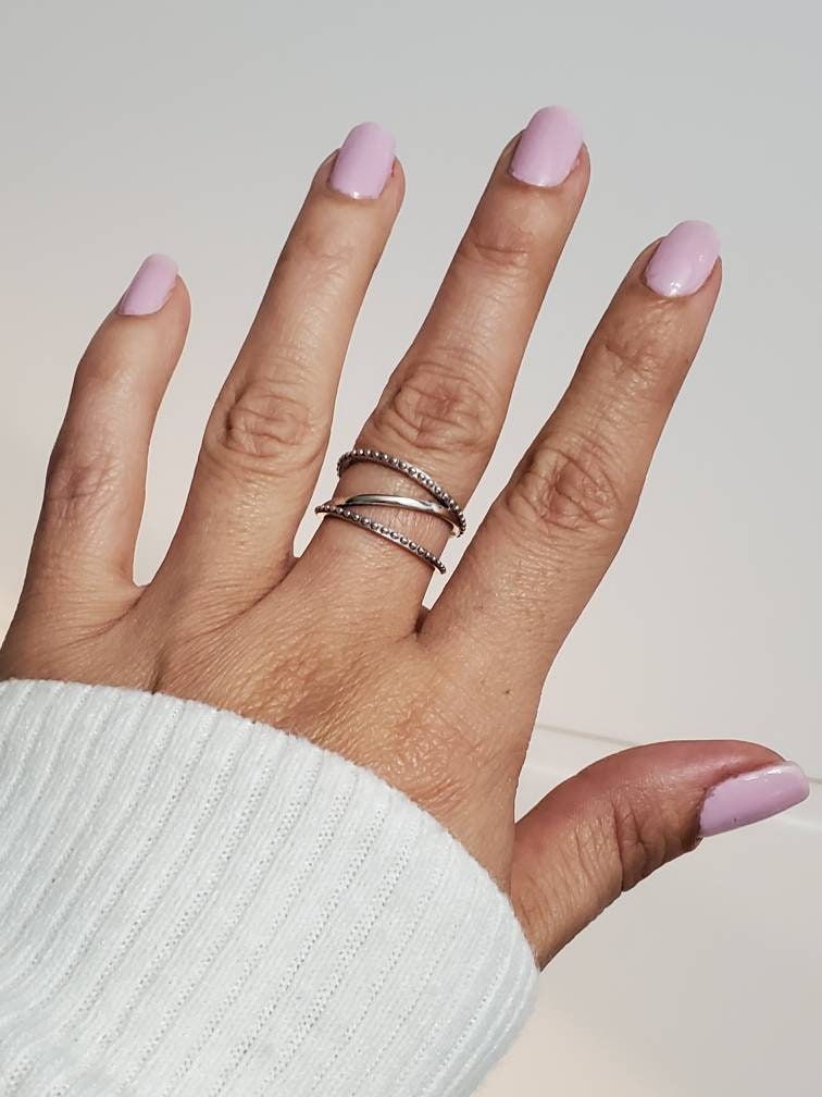 Statement Ring – 925 Sterling Silver