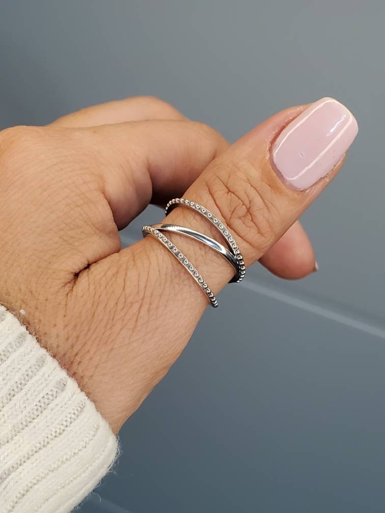 Statement Ring – 925 Sterling Silver