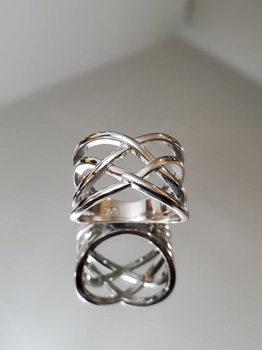 Solid Sterling Silver Women's Ring