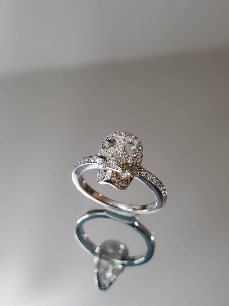 Skull Ring – Sterling Silver