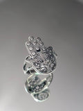 Hamsa Women's Ring – 925 Sterling Silver