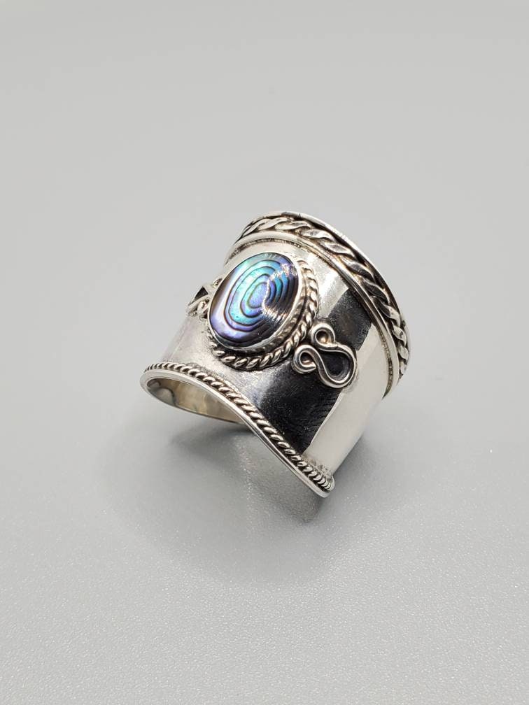 Abalone Shell Sterling Silver