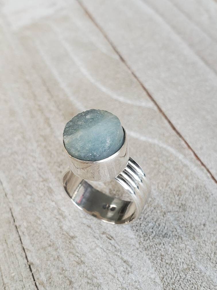 Aquamarine Birthstone Ring