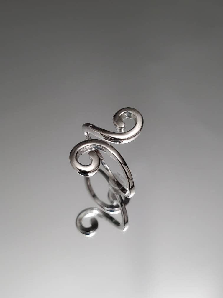 Spiral Ring – Sterling Silver