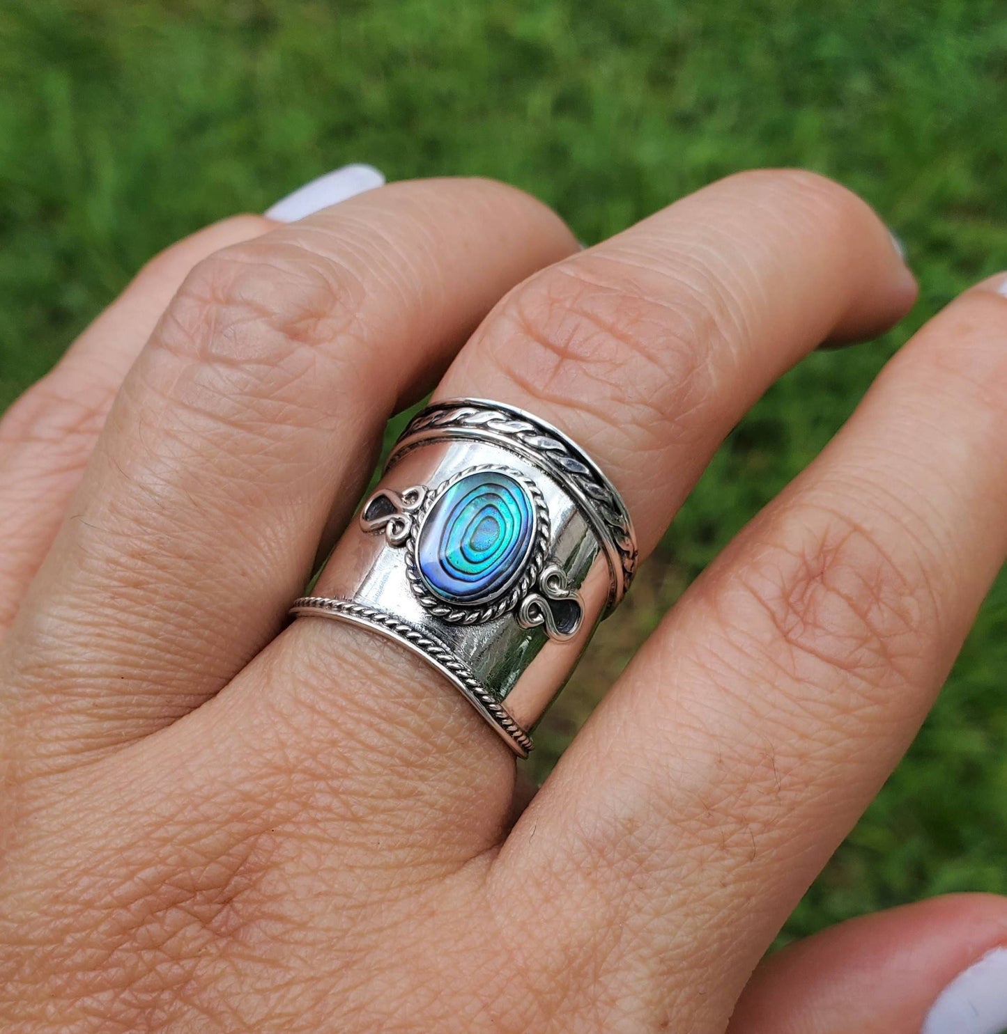 Abalone Shell Sterling Silver