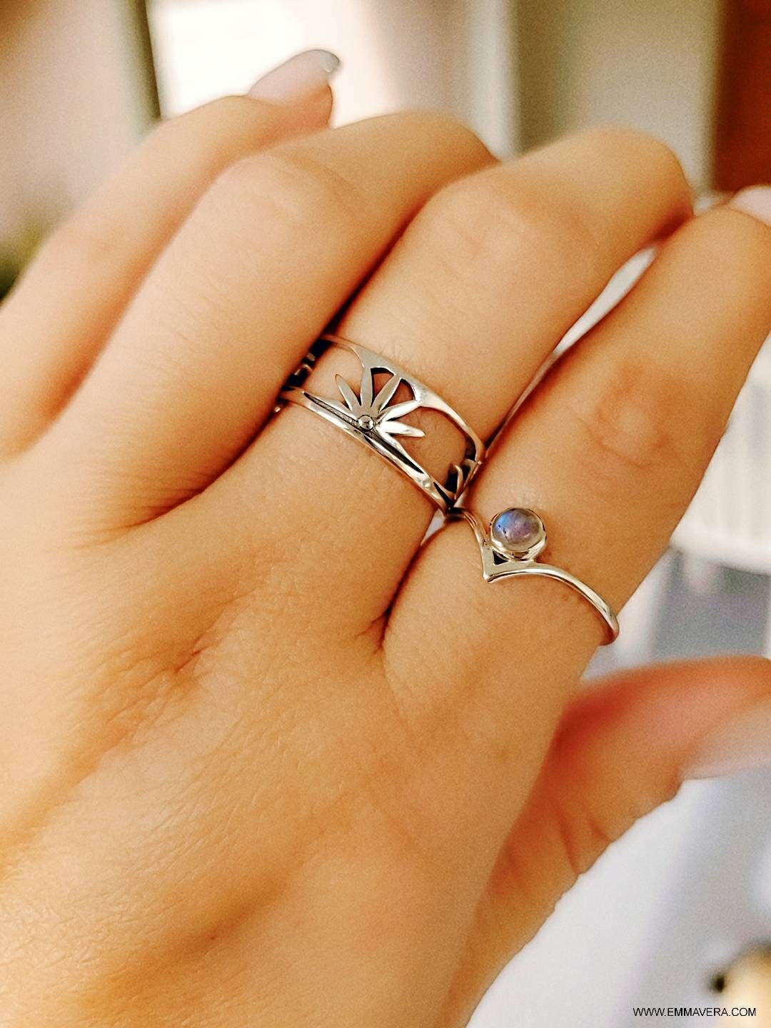 Sunset Ring – 925 Sterling Silver