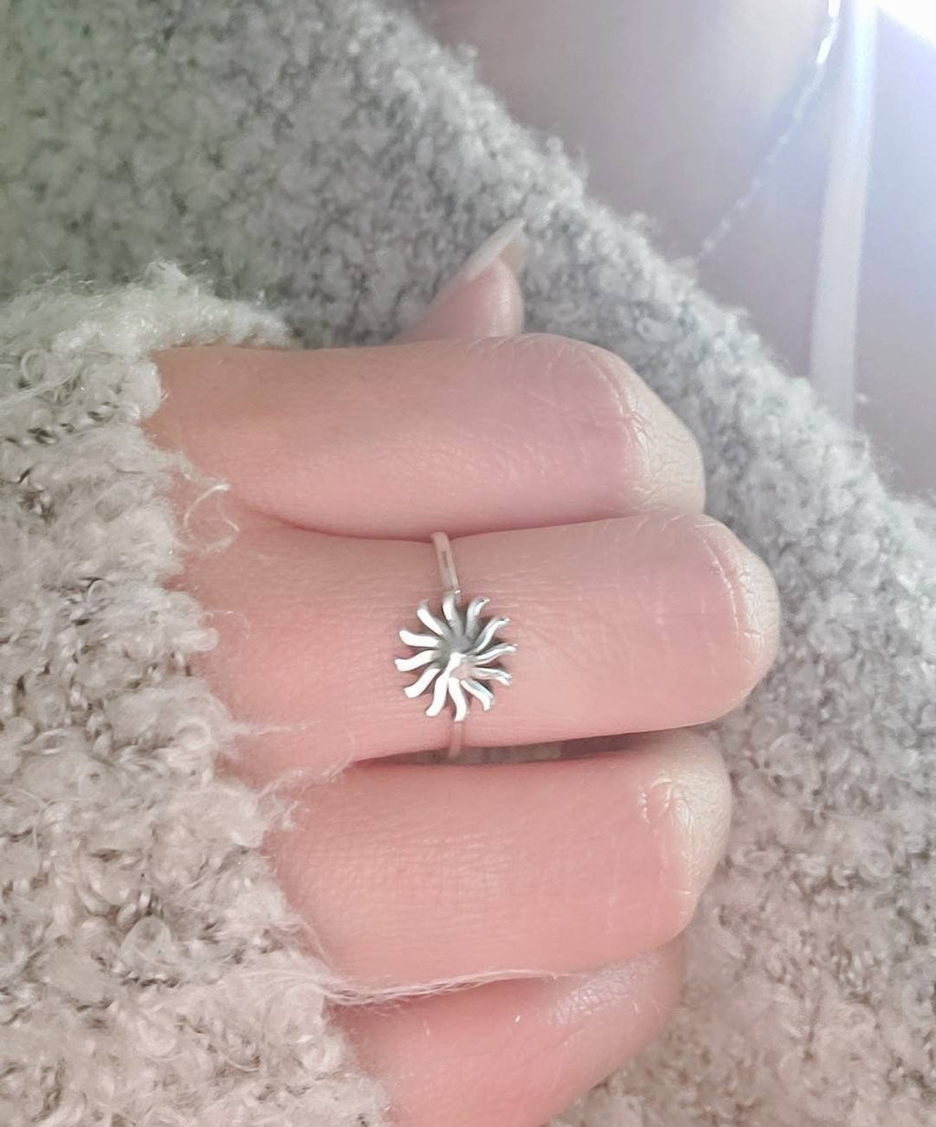 Sun Ring – 925 Sterling Silver