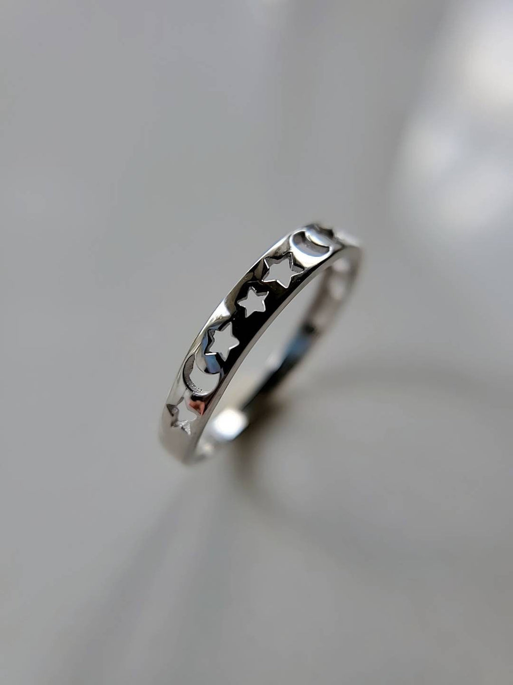 Moon Star Celestial Ring