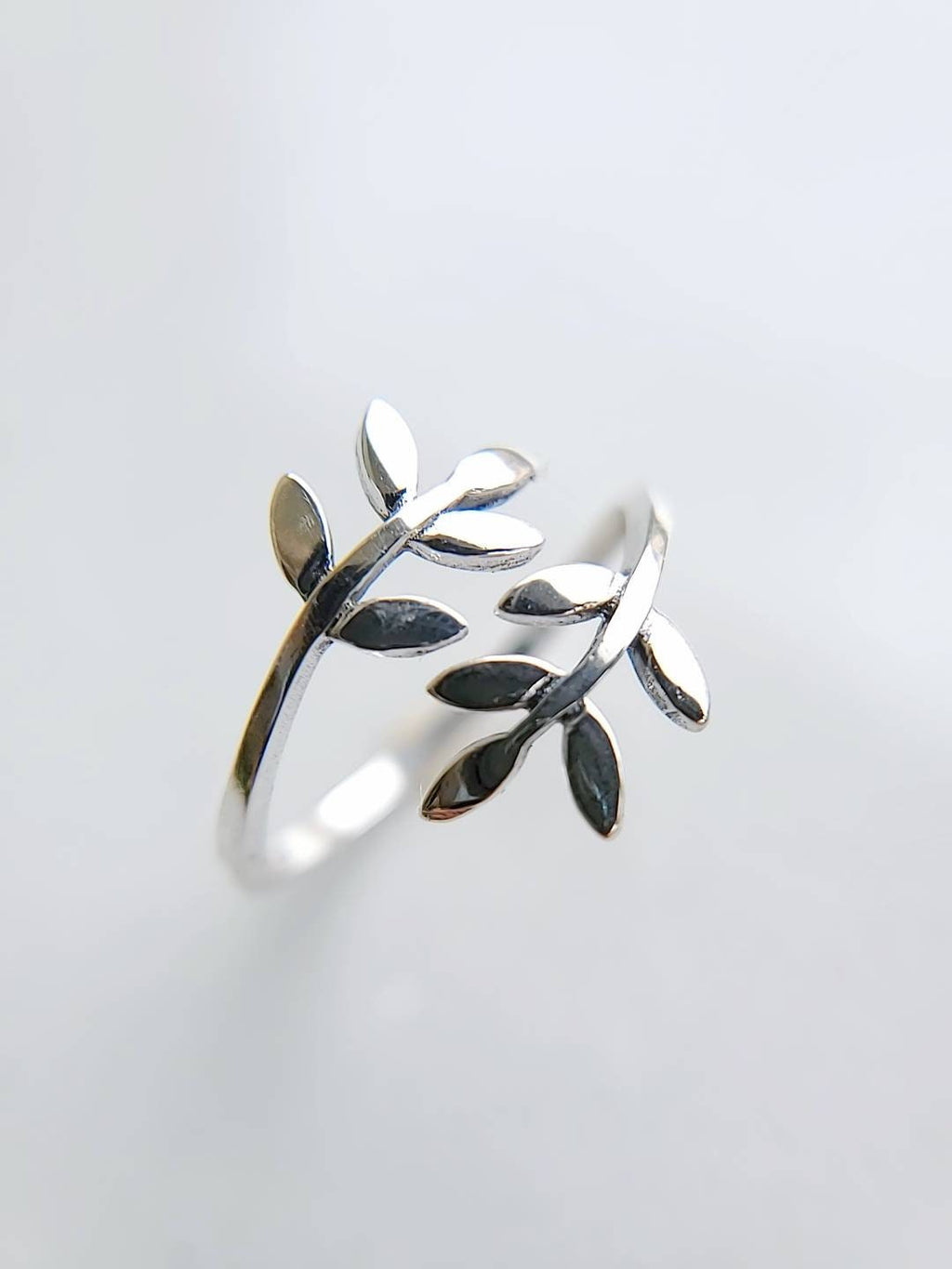 Leaf Ring – Sterling Silver
