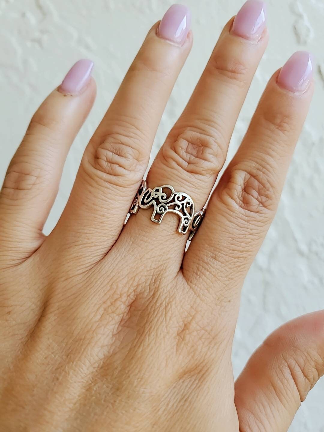 Elephant Ring Bold Filigree