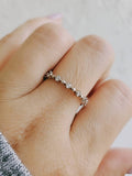 Thin Eternity Ring – 925 Sterling Silver
