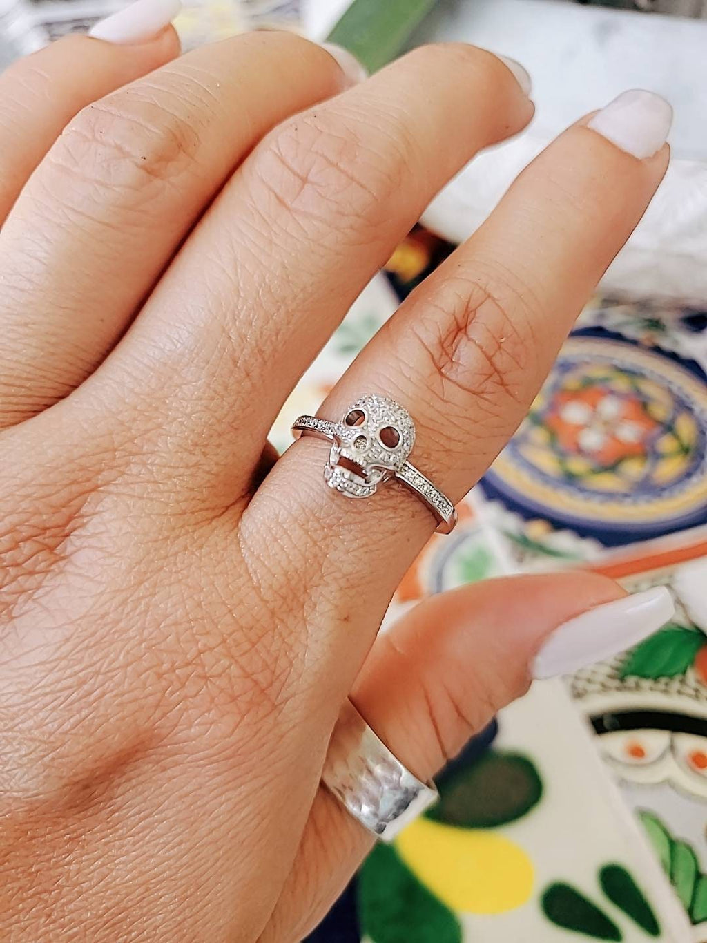 Skull Ring – Sterling Silver