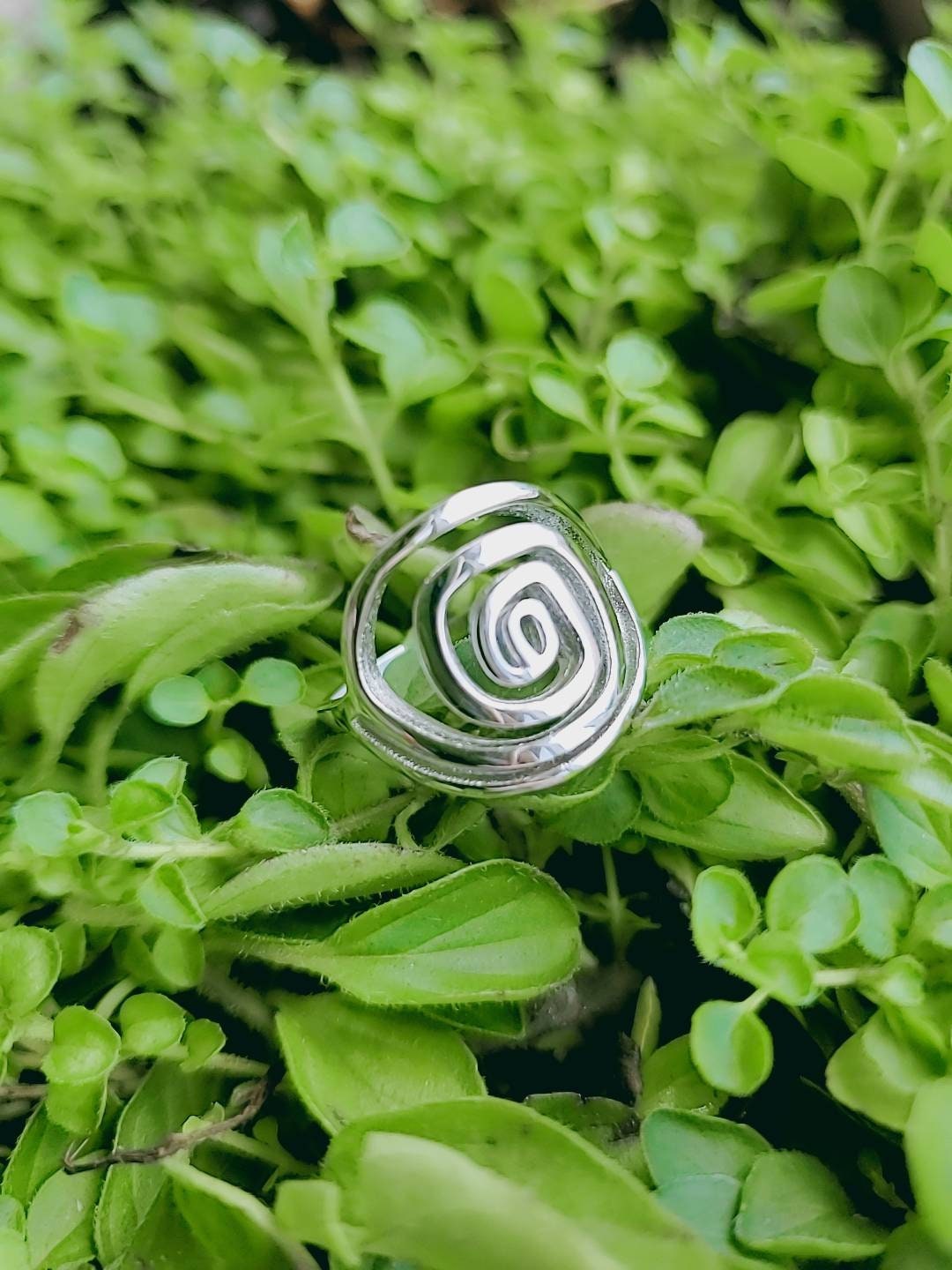 Spiral Ring – Sterling Silver
