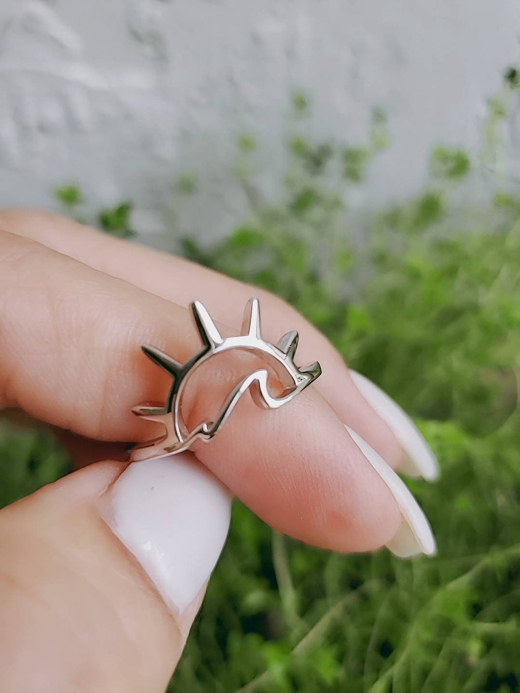 Sunset Ring – Sterling Silver