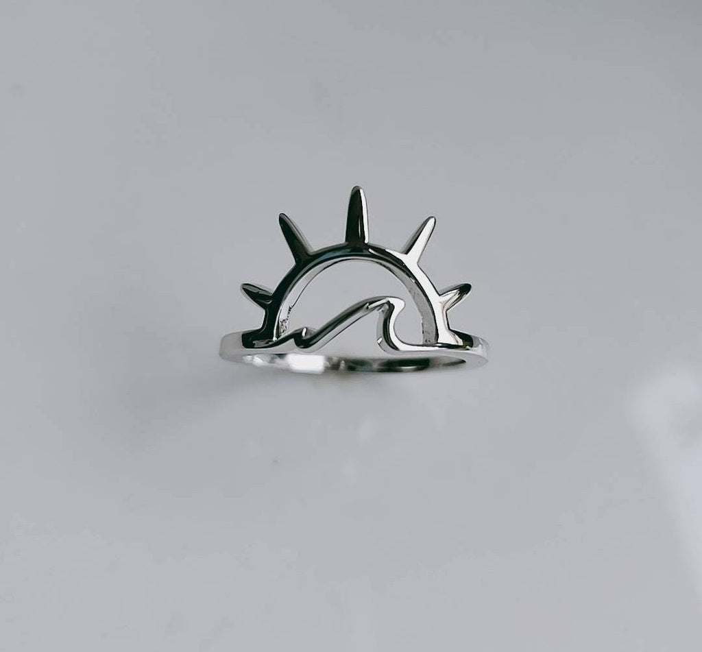 Sunset Ring – Sterling Silver