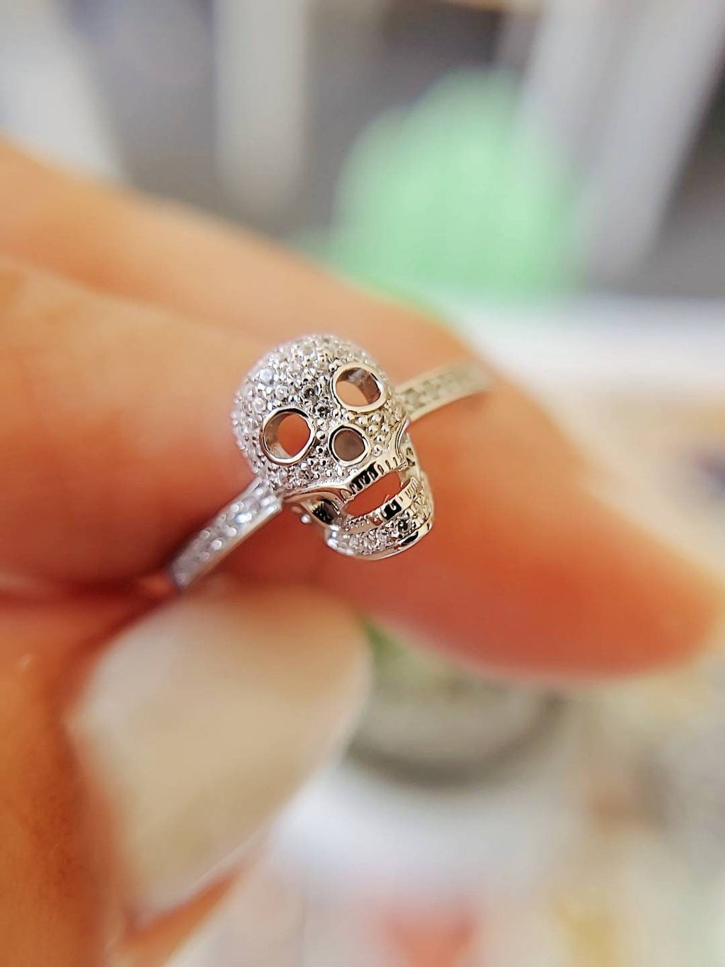 Skull Ring – Sterling Silver
