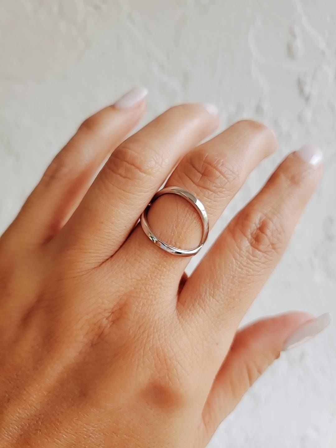 Criss Cross Ring Sterling Silver X Ring