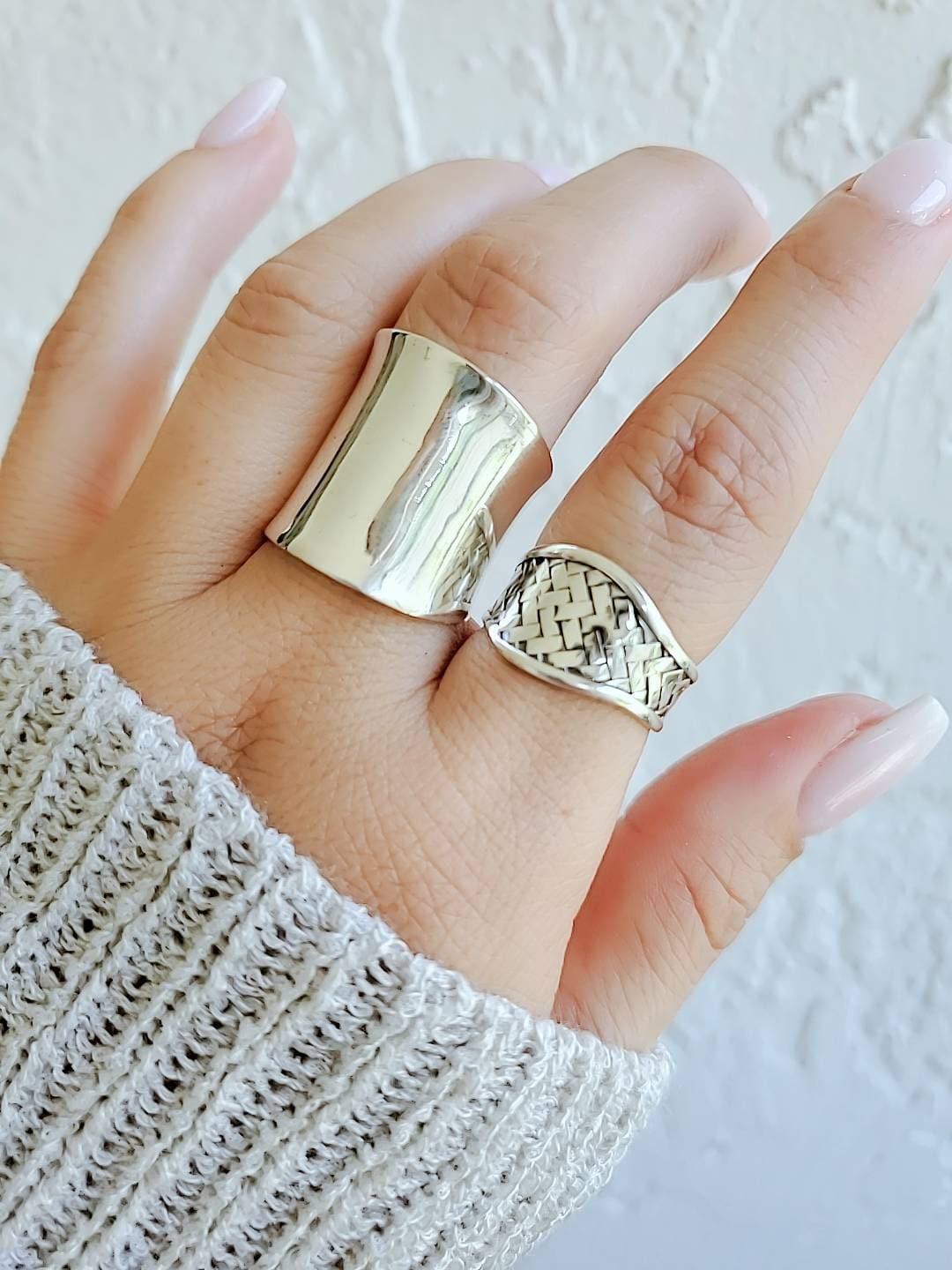 Adjustable Ring Braided Ring