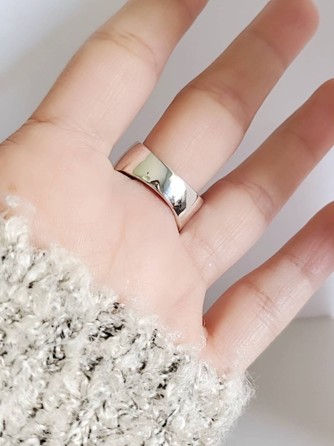 Solid Sterling Silver Statement Ring