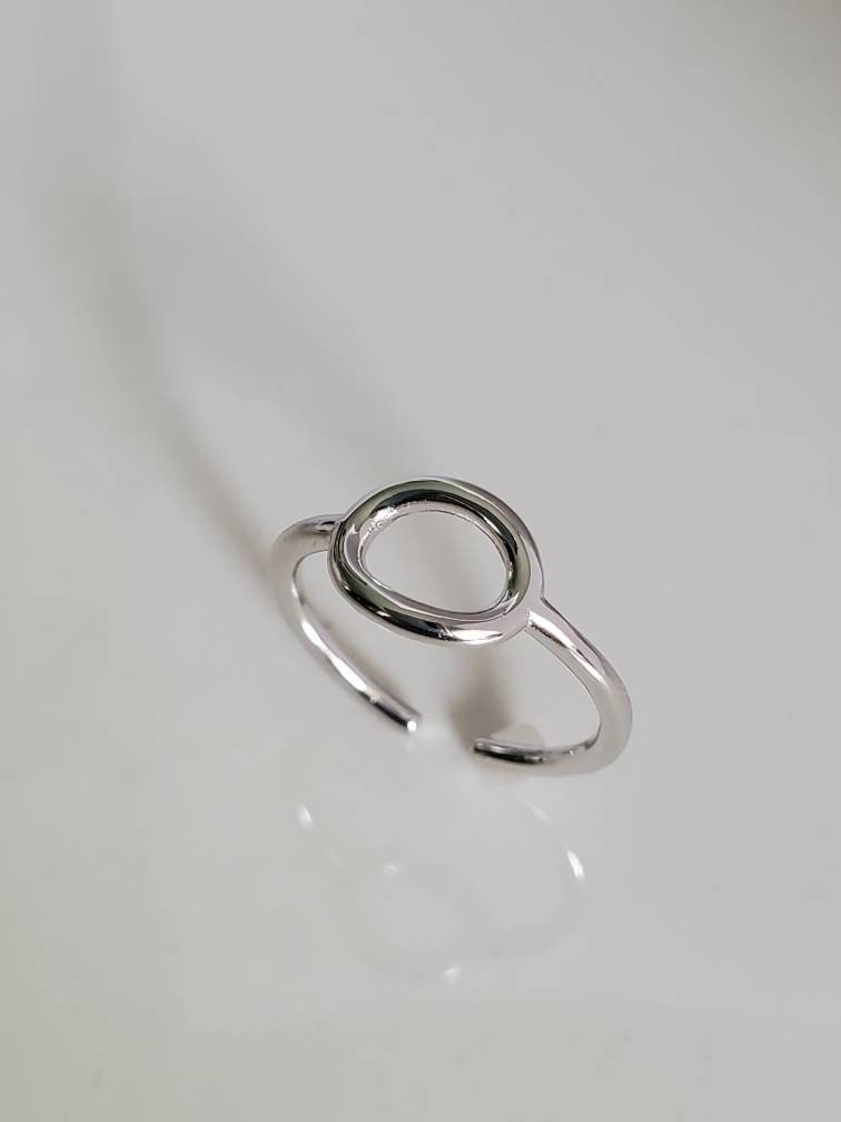 Halo Toe Ring – Sterling Silver