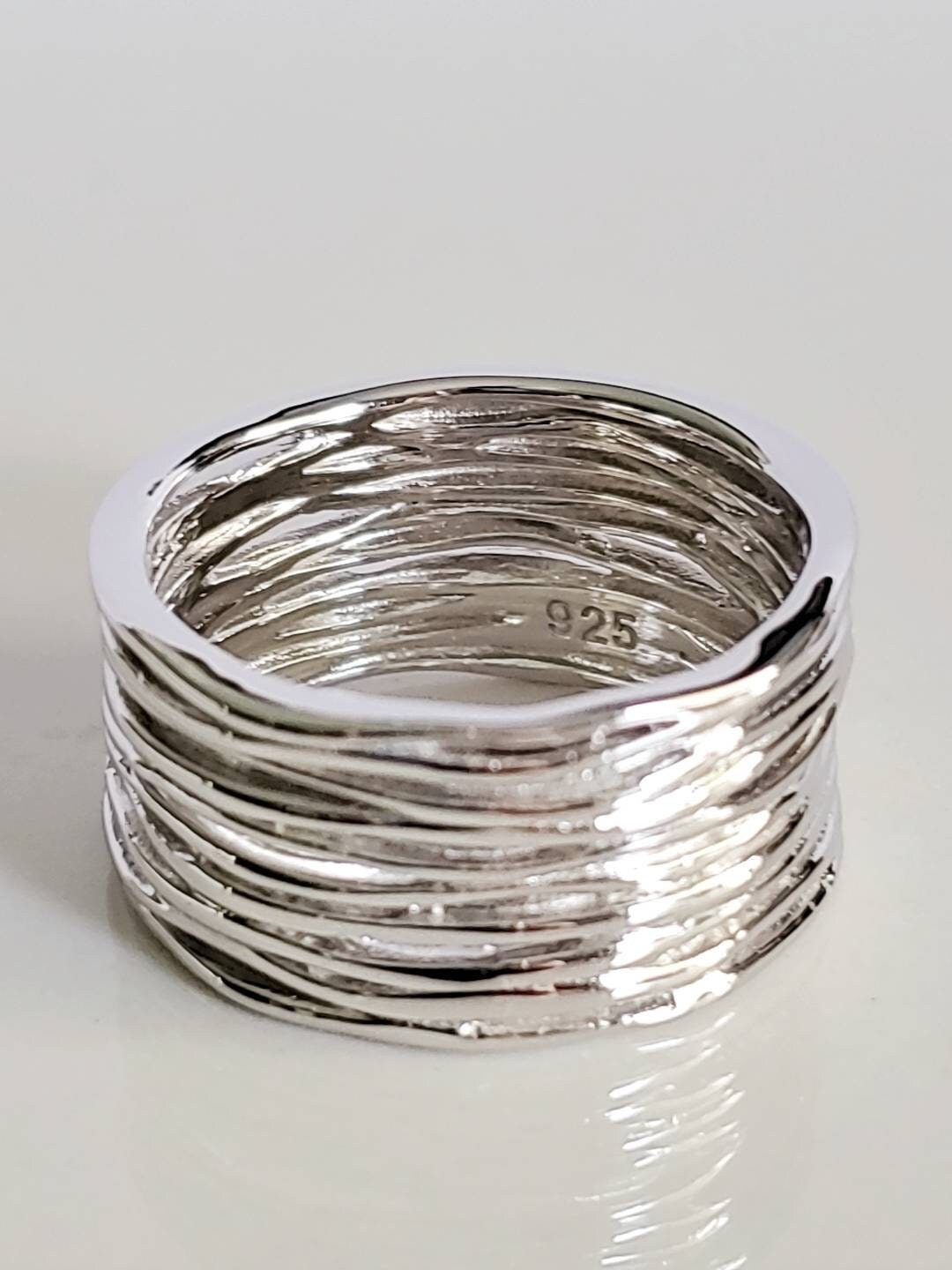 Thick Ring – 925 Sterling Silver