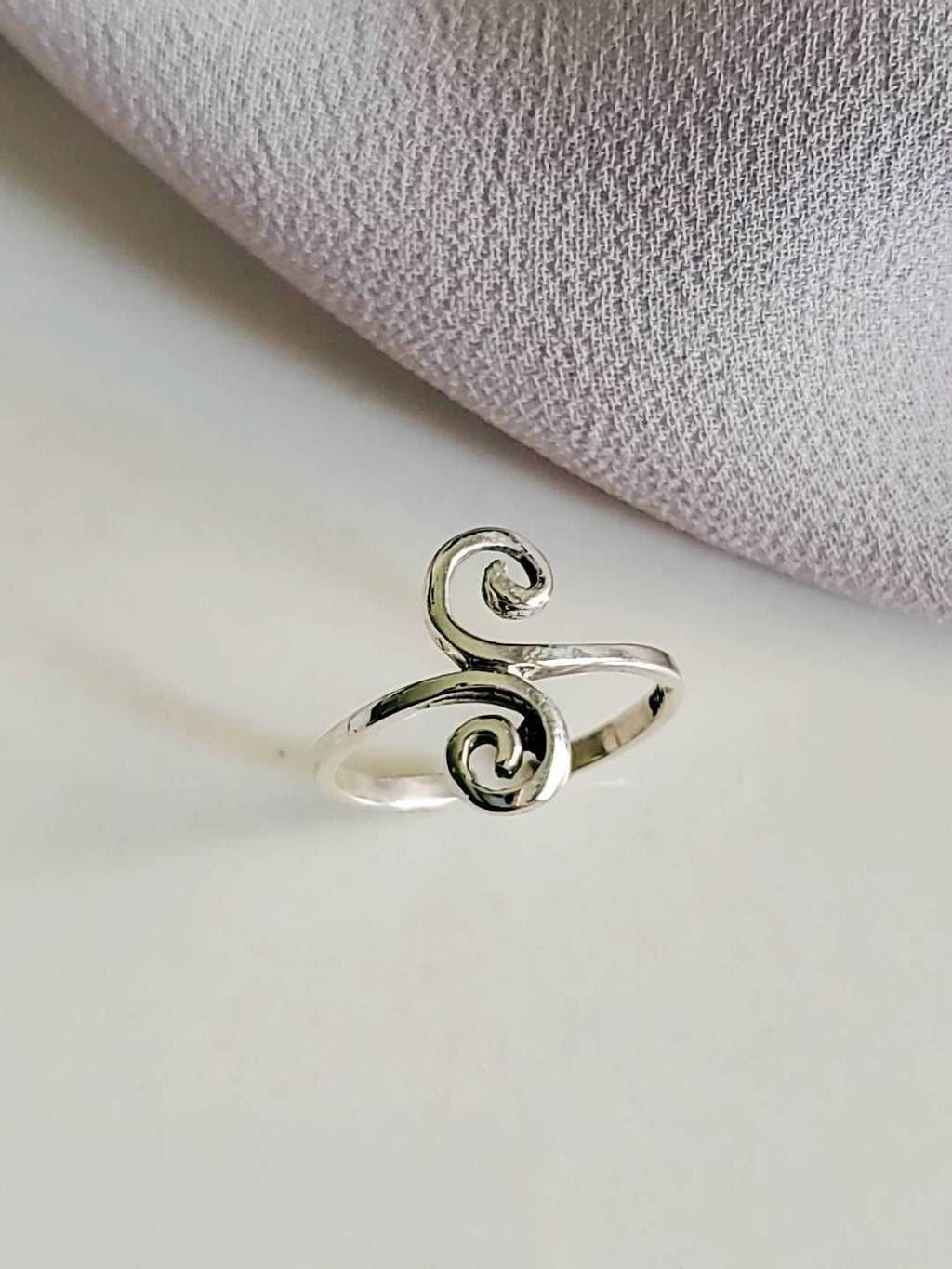 Midi Toe Sterling Silver Dainty Toe Ring
