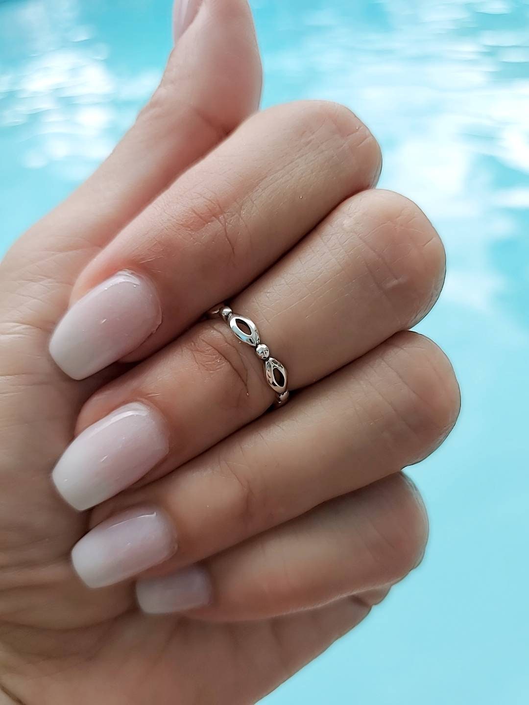 Sterling Silver Toe Midi Ring