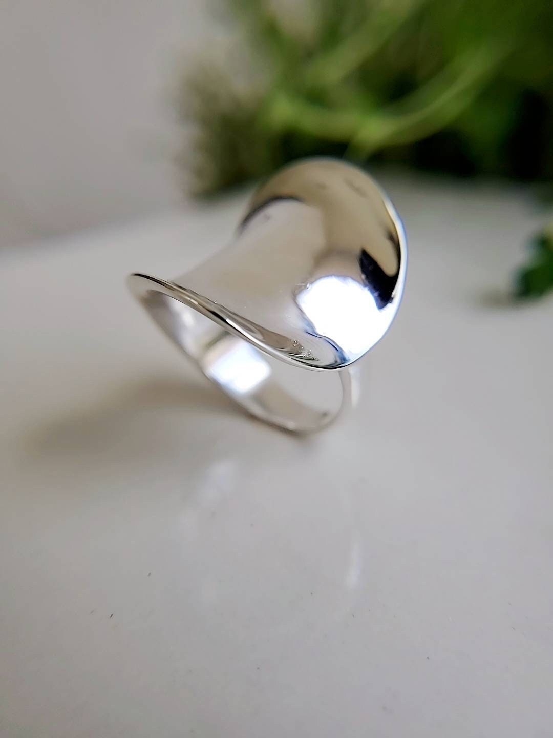 Chunky Ring Solid Sterling Silver Ring