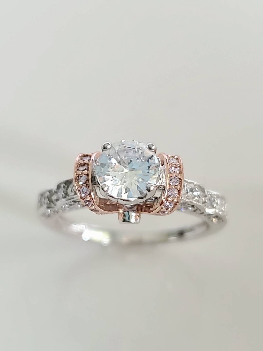 Engagement Ring Rose Gold