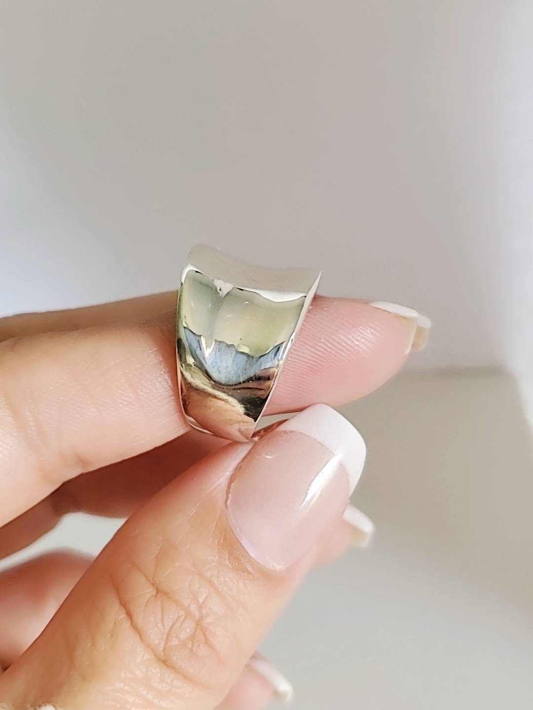 Solid Sterling Silver Statement Ring