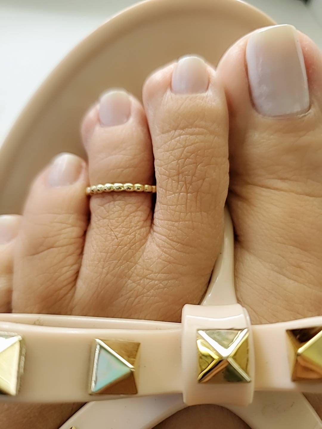 Gold Plated Toe Ring