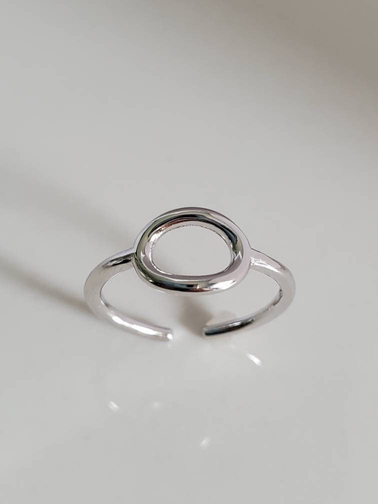 Halo Toe Ring – Sterling Silver