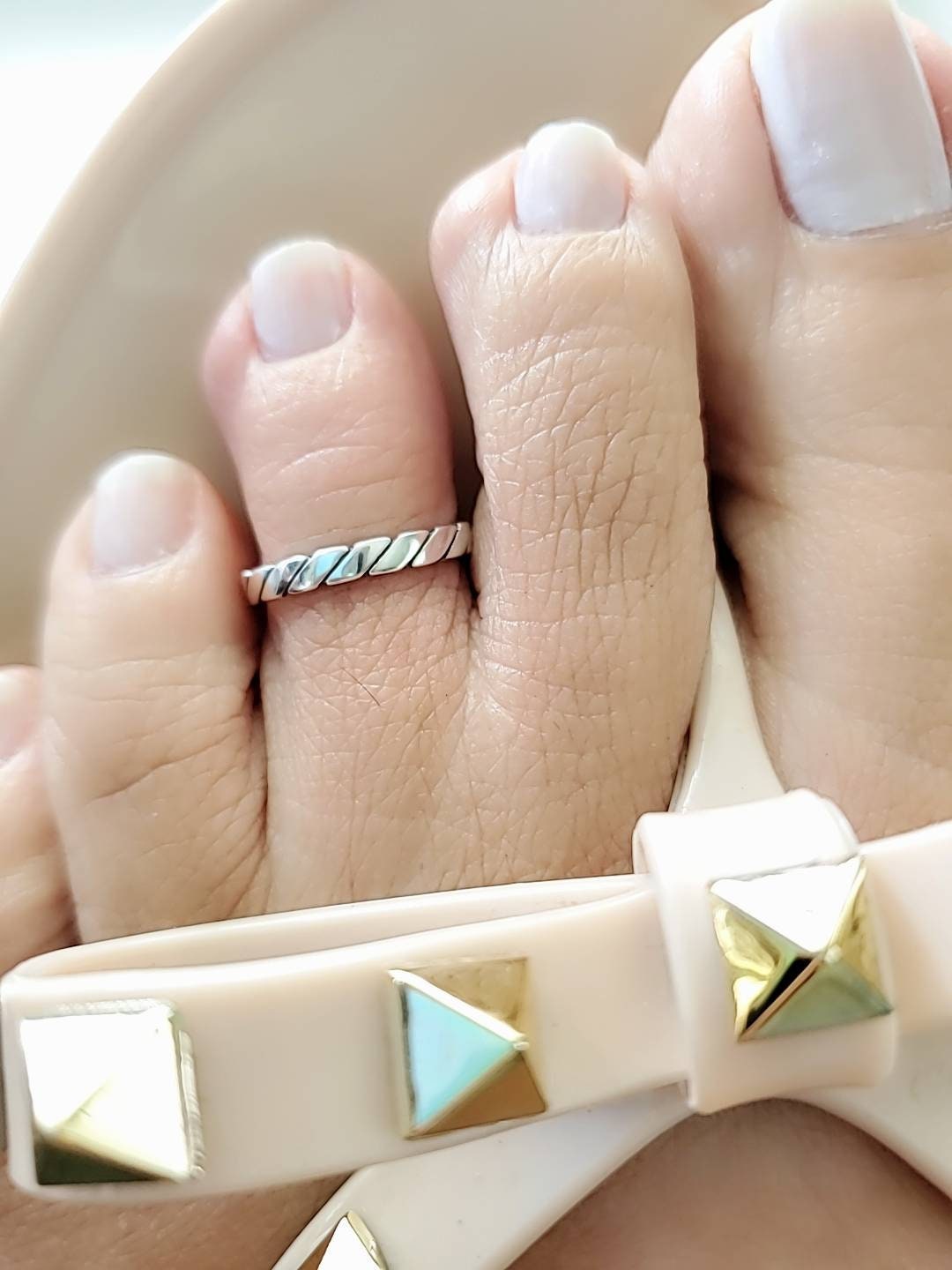 Adjustable Ring Toe Ring,