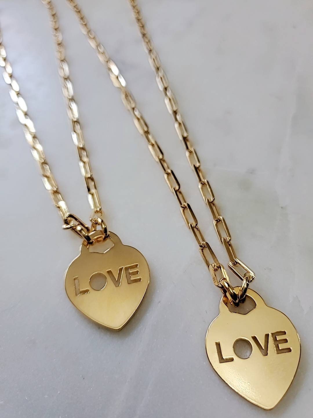 Gold Heart Necklace