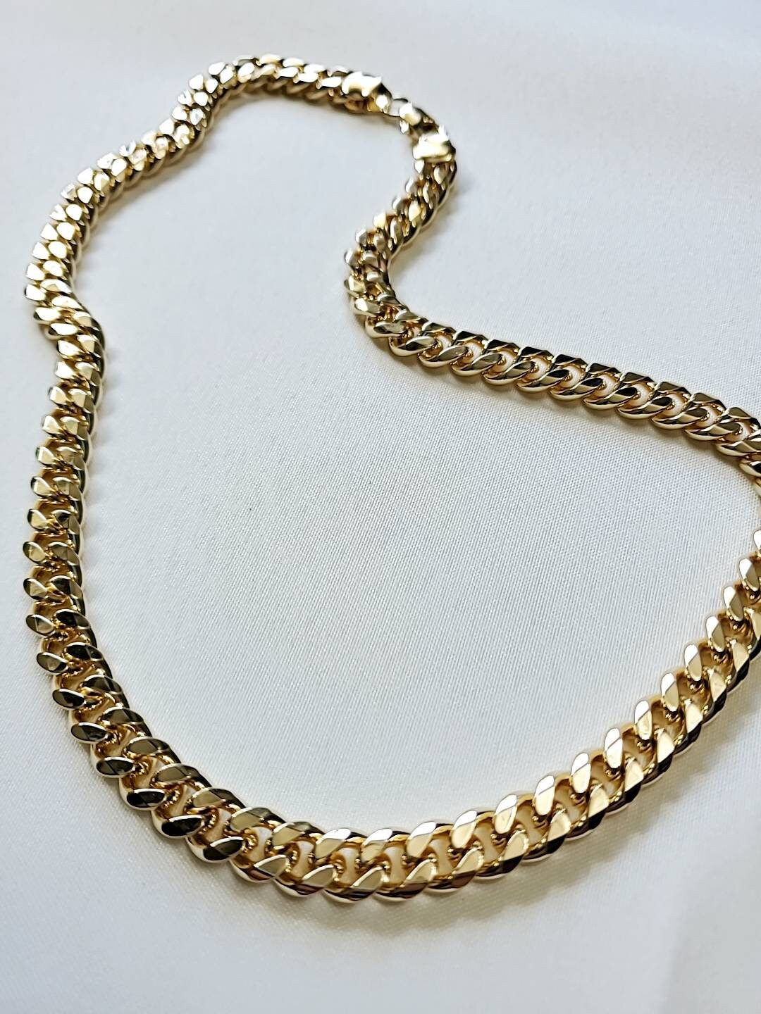 Gold Necklace Cuban Chain