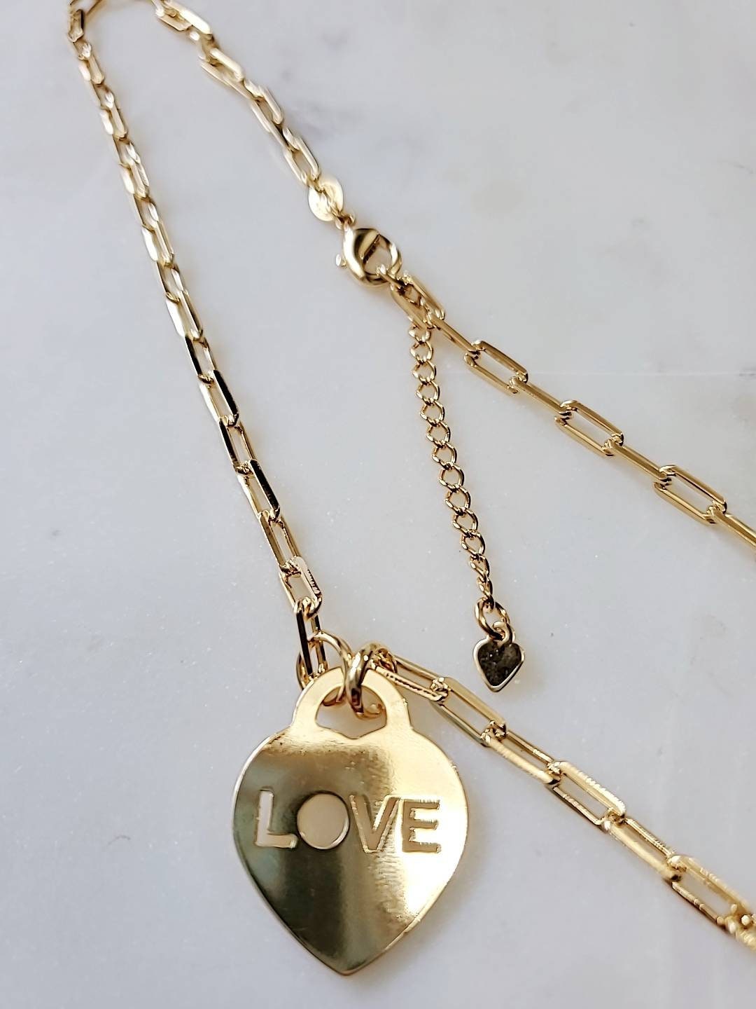 Gold Heart Necklace