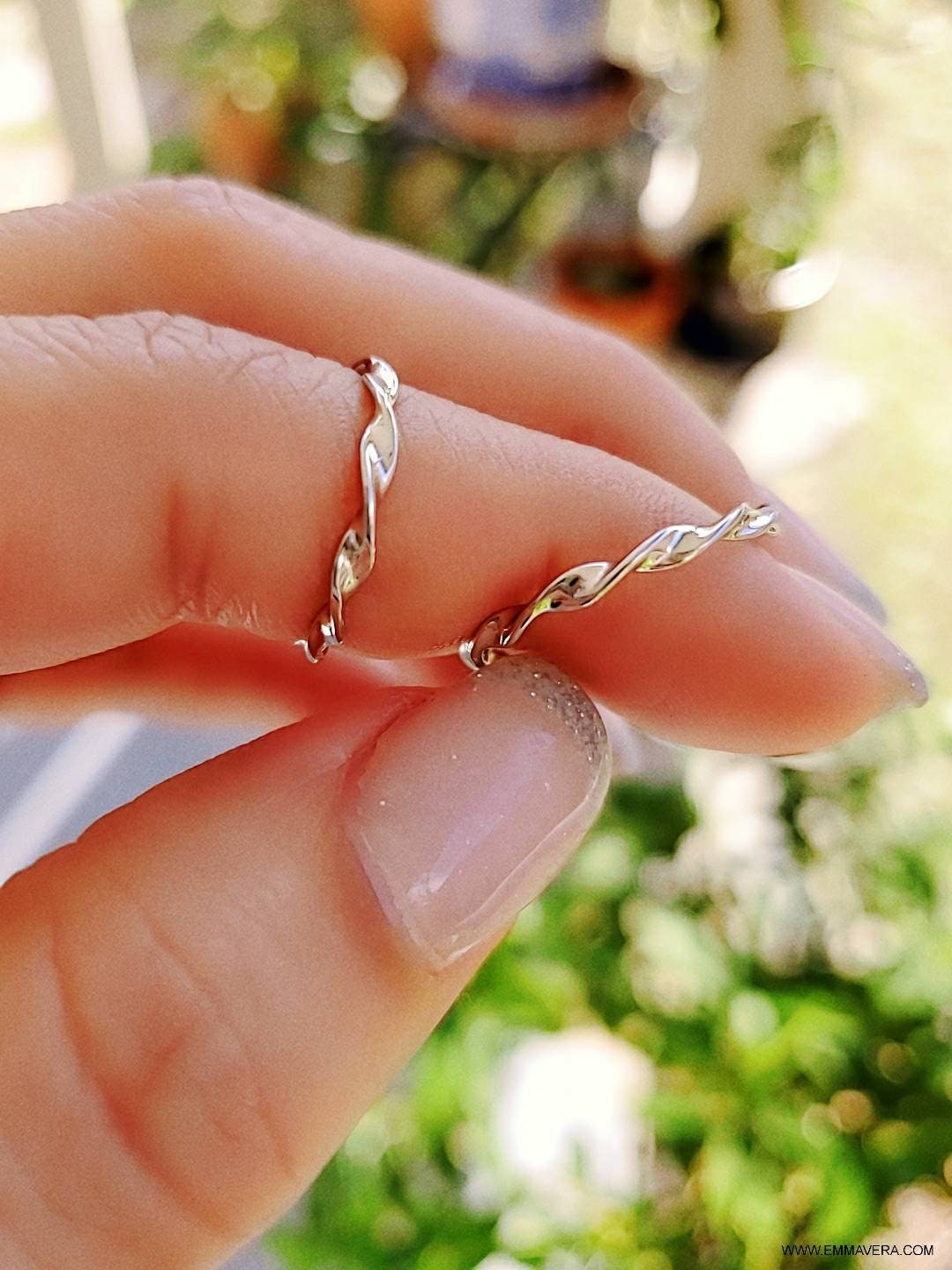 Thin Wedding Ring – Sterling Silver with 2mm Band Width
