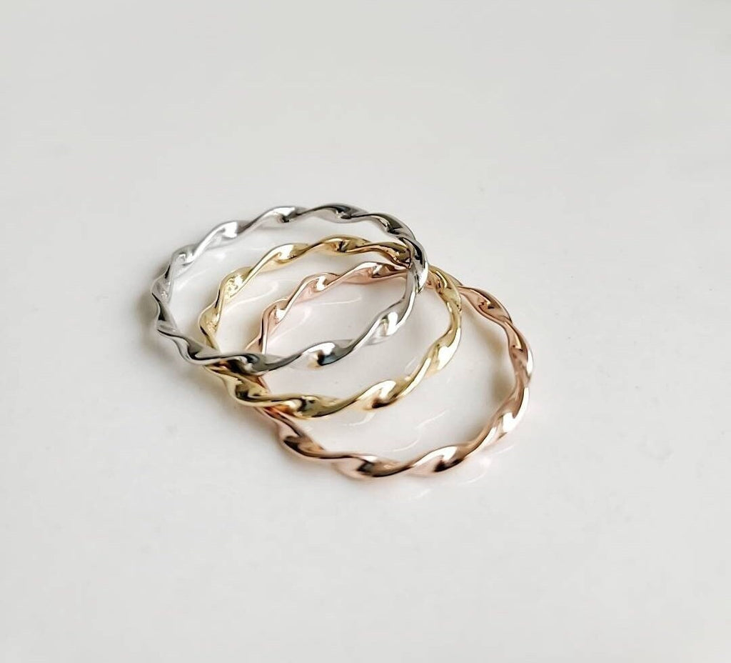 Thin Wedding Ring – Sterling Silver with 2mm Band Width