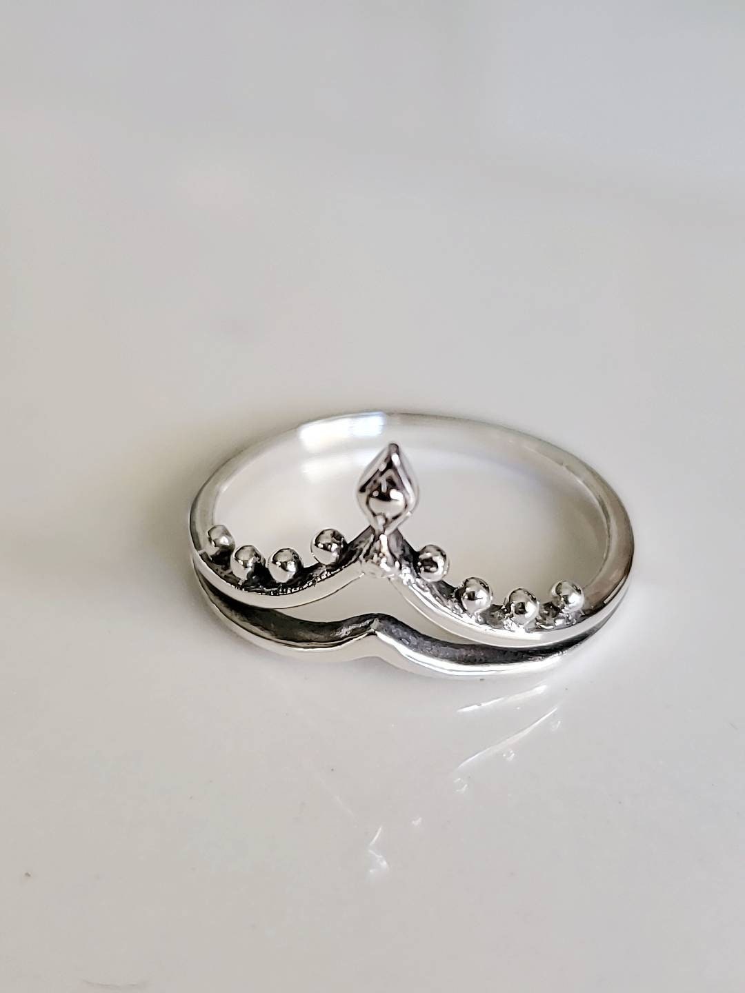 Women's Statement Ring – 925 Sterling Silver