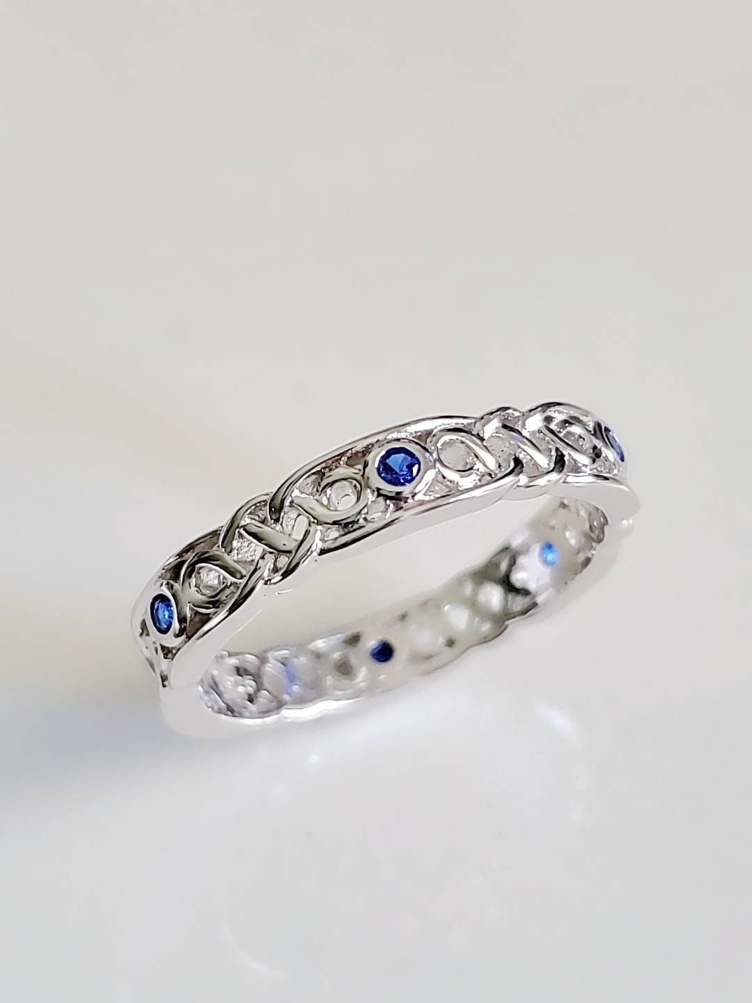 Celtic Sapphire Ring