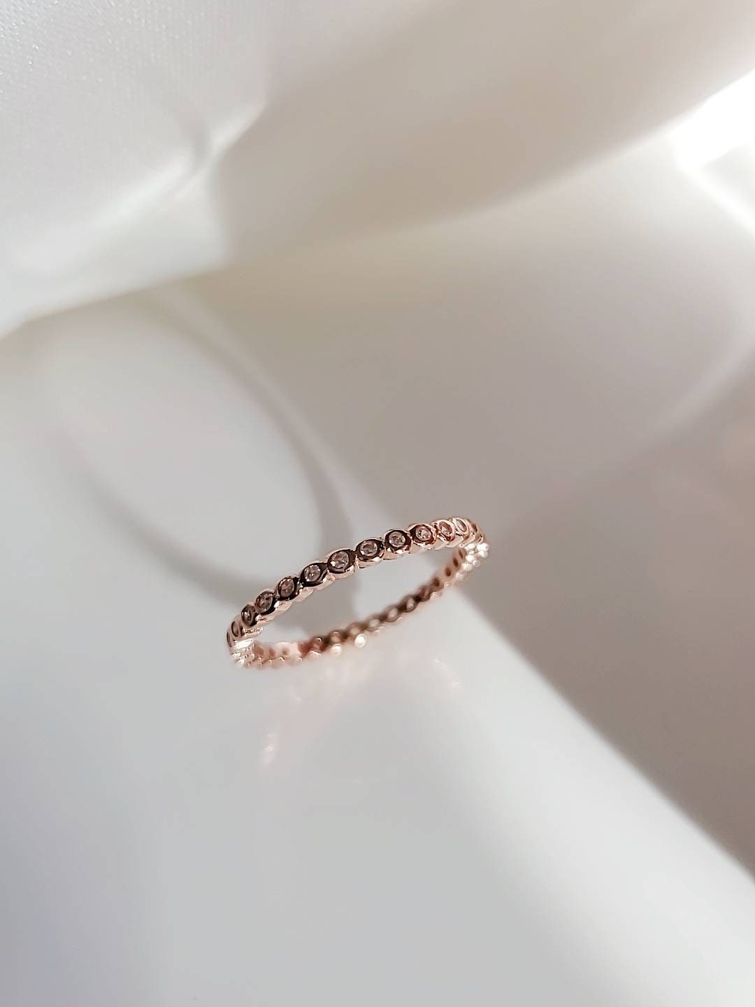 Eternity Rose Gold Ring