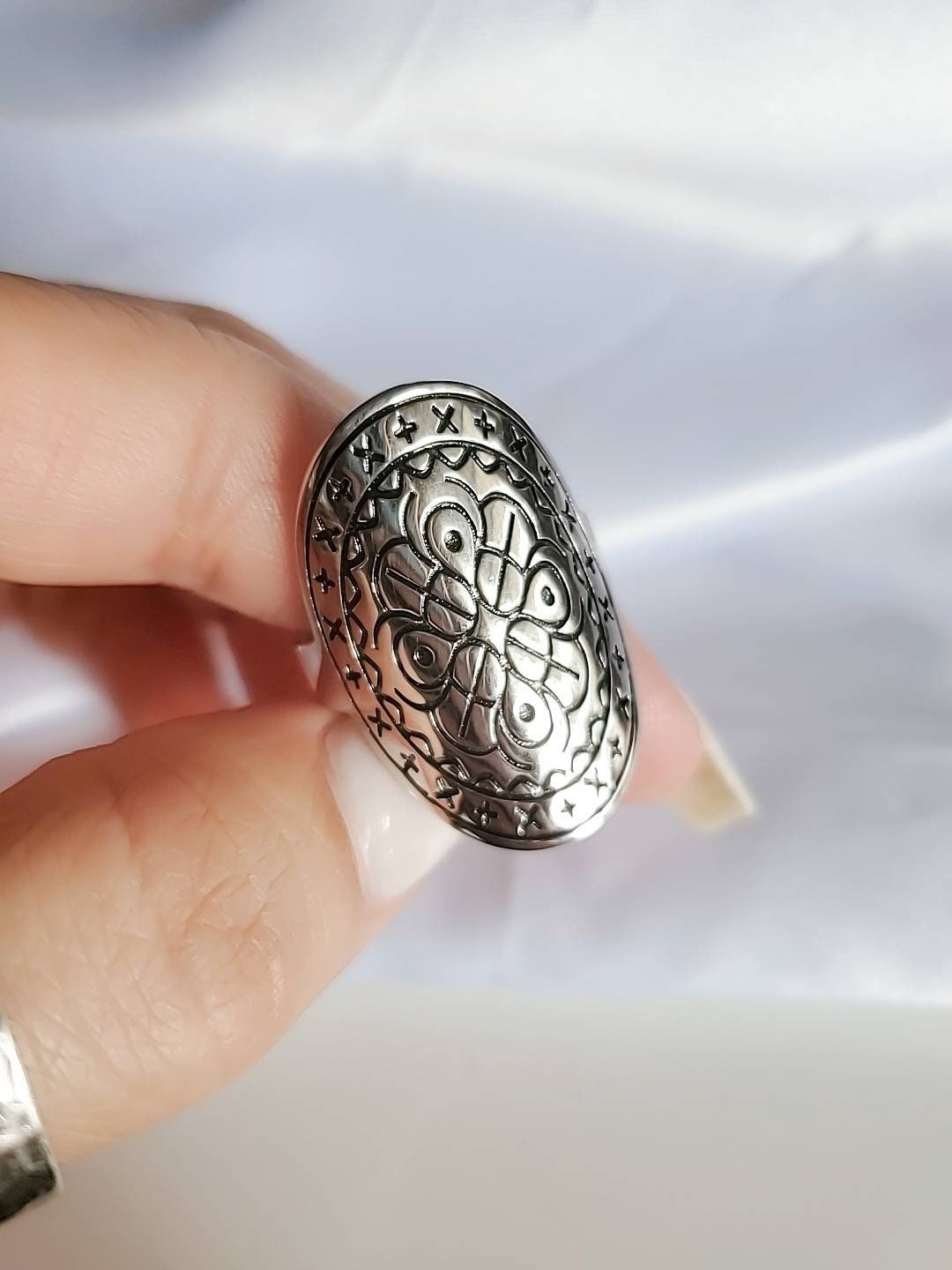 Shield Bohemian Large Ring