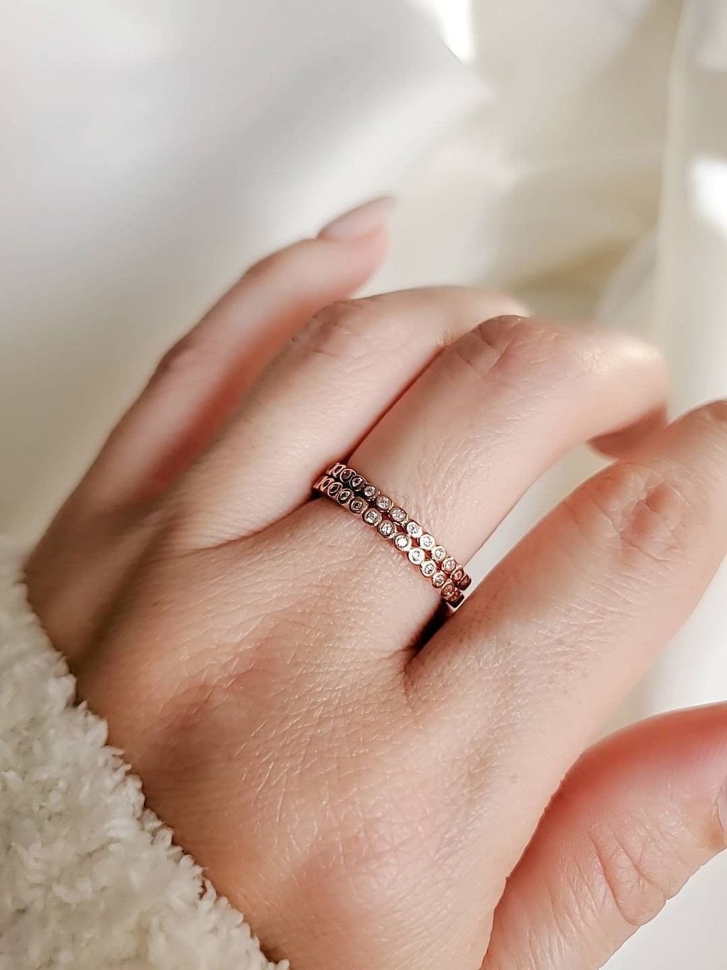 Eternity Rose Gold Ring