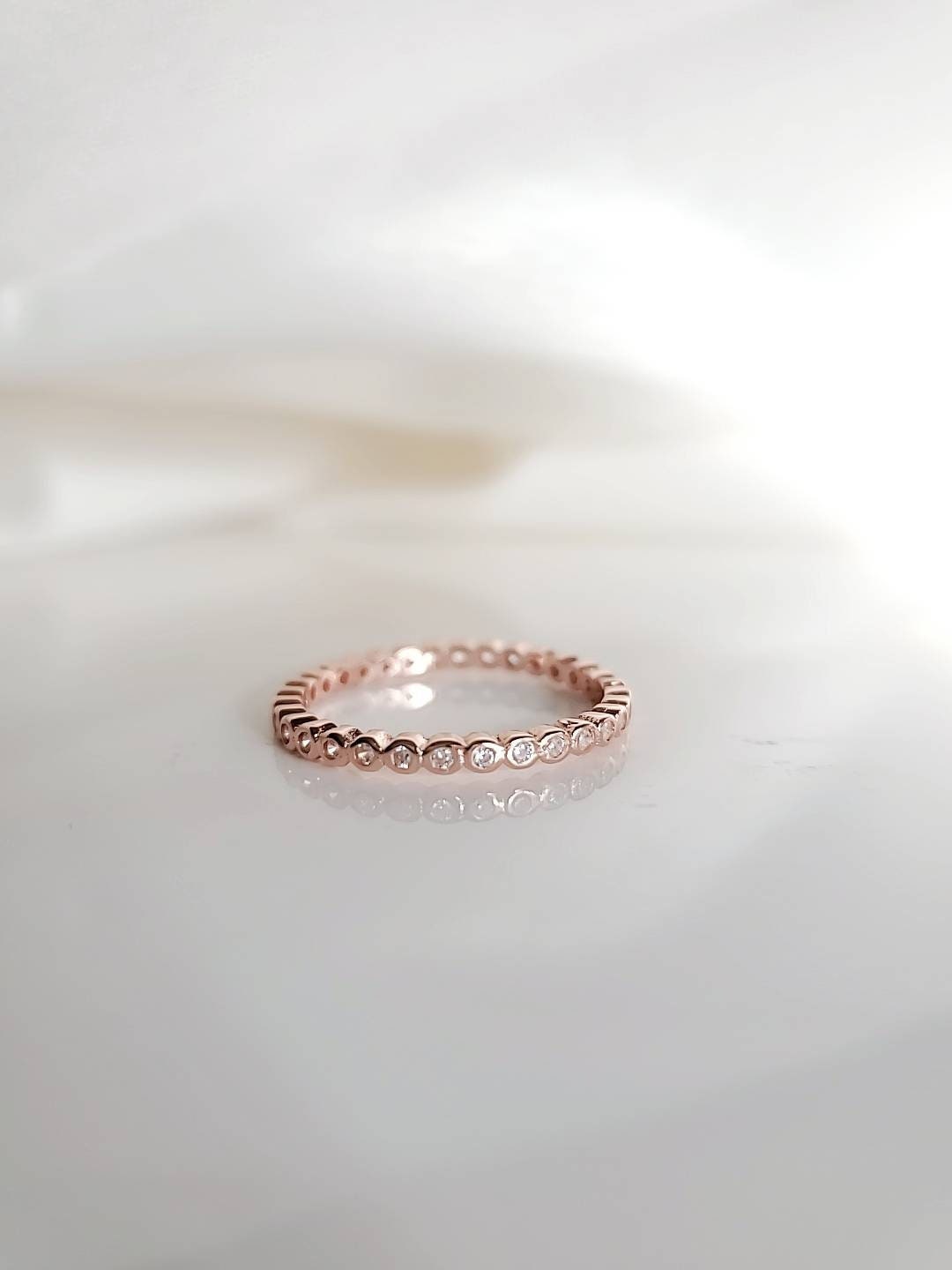 Eternity Rose Gold Ring