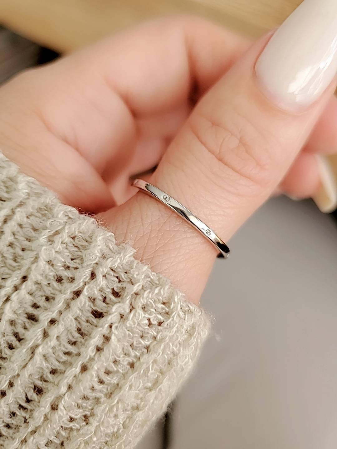 Statement Ring – Sterling Silver