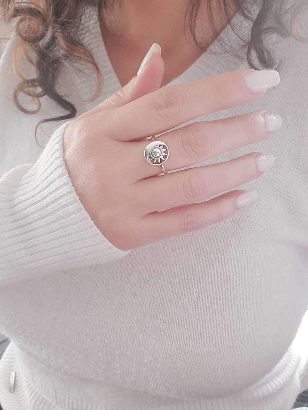 Moon Sun Bohemian Ring