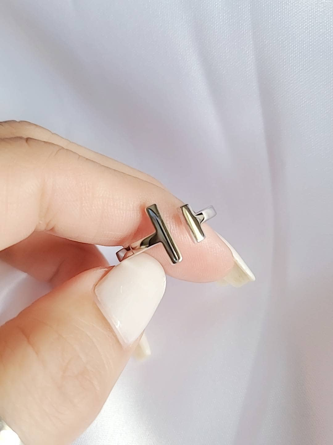 Double Bar Sterling Silver Ring