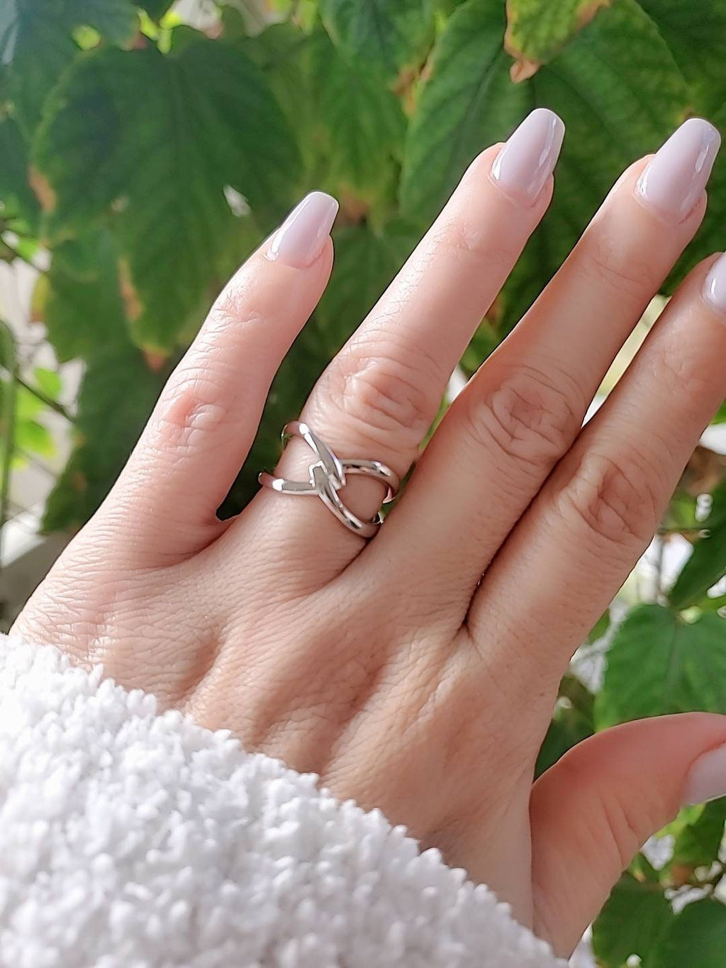 Statement Ring – 925 Sterling Silver with High Polish Finish